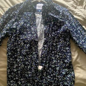 Men’s Floral Button Down Shirt